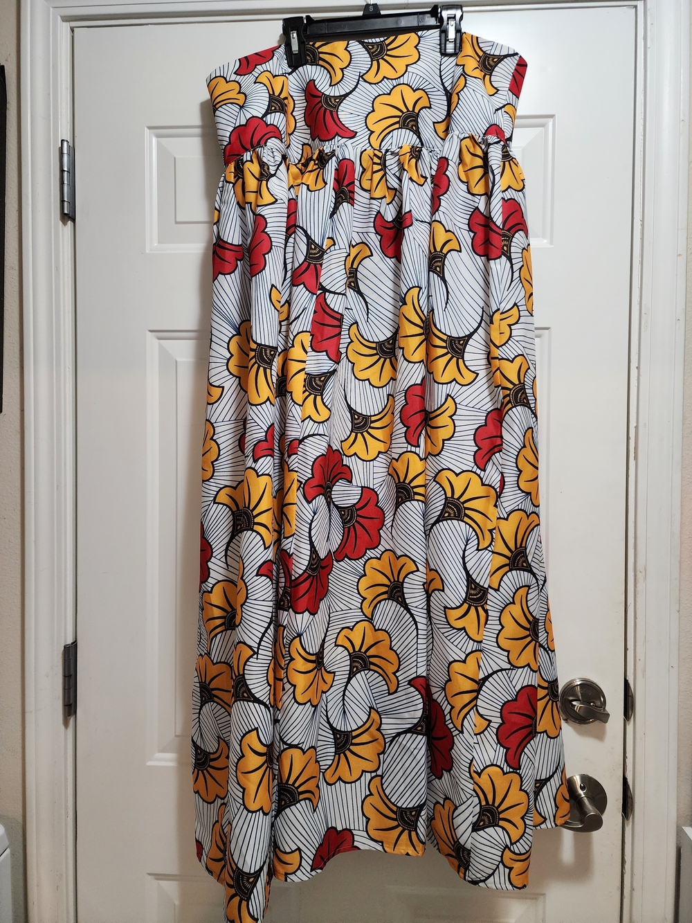 Studio EY Ginkgo Leaf Print Maxi Skirt Size 2X